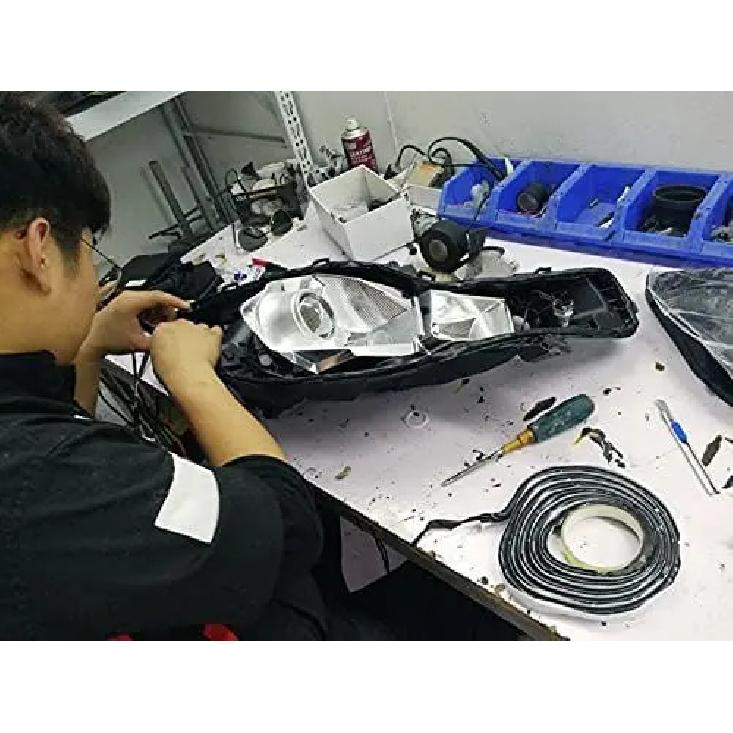 Headlight Sealant Retrofit Refit Butyl Rubber Glue Reseal for Car Headlamps Window Door Windshield RV Butyl Snake Gum Waterproof