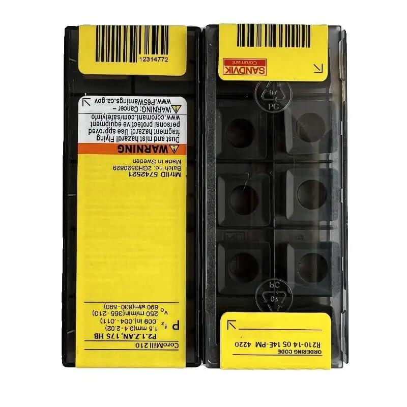 

R210-140514E-PM 4220 / Industrial indexable Carbide Inserts 10 PCS