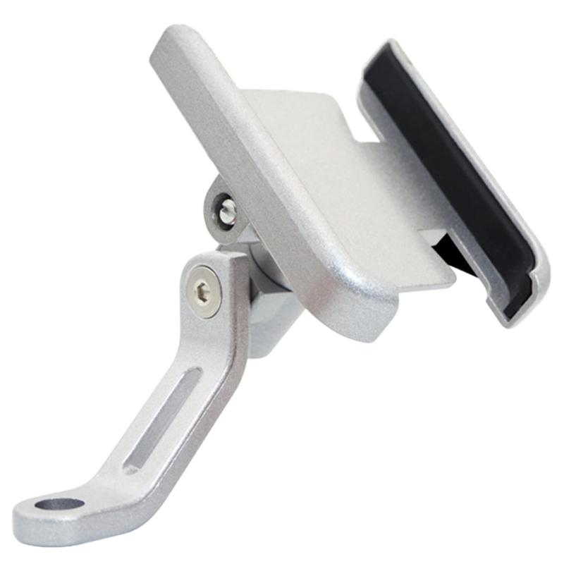 Aluminum Phone Holder With Secure Locking Mechanism 360 Adjustable Vibration Proof Designs Rack for Motorcycle Bike