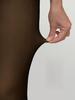 Thick Velvet Pantyhose With Warm Elastic Material Winter High-Waisted Tights With Natural Sexy Figure  Black Sheer Design