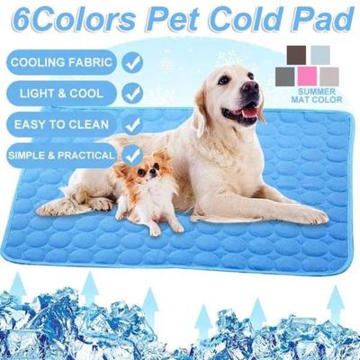 1Pack Dog Cooling Mat Summer Pad Pet Mat Bed for Dogs Cat Blanket Sofa Breathable Summer Washable Pet Supplies Accessories