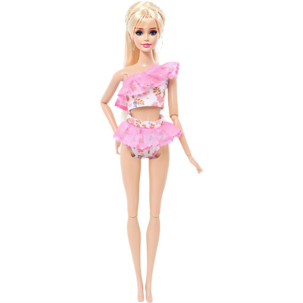 11.5'' Girl Doll Swimsuits 1/6 Doll Bikinis 11.8 Inch 30cm Beach Swimwear Clothes Summer Kids Toy Accessories