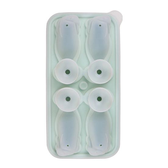 Ice Cube Grid 3D Pet Dog Shape Food-grade Silicone Ice Mold Dishwasher Safe Slow Melting Cocktail Ice Mold