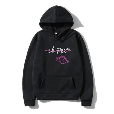 Lil Peep Hoodies Sweatshirts Unisex Damen Herbst Winter Fleece Übergroßer Hoodie Lange Ärmel Hip Hop Hoody Kapuzenoberteile Streetwear
