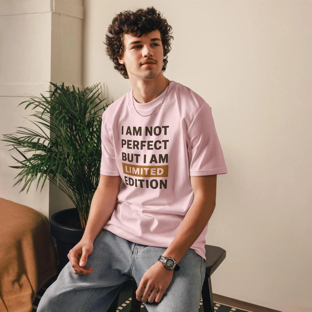 Inspirational Organic Cotton TShirt Limited Edition Graphic Tee Highquality Fashionable Trendy Casual and Comfortable