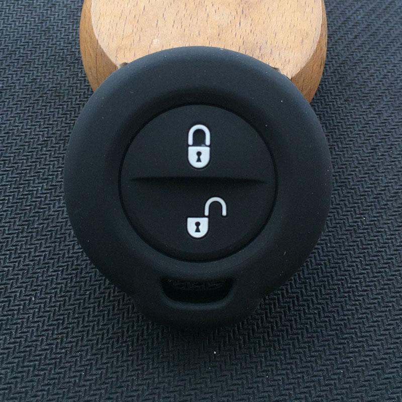 Silicone car Key Fob Cover case set For Mitsubishi Colt Warior Carisma Spacestar 2 button Remote Key Case