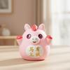 Anti-Fall Piggy Bank Cartoon Decorative Ornament Home Decoration Money Box  Living Room