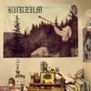 Schwarzmetall Filosofem Burzums Band Wandteppich Bunt Hippie Psychedelisch Bar Wohnzimmer Arbeitszimmer Schlafzimmer Wohnheim Dekor Ästhetisch
