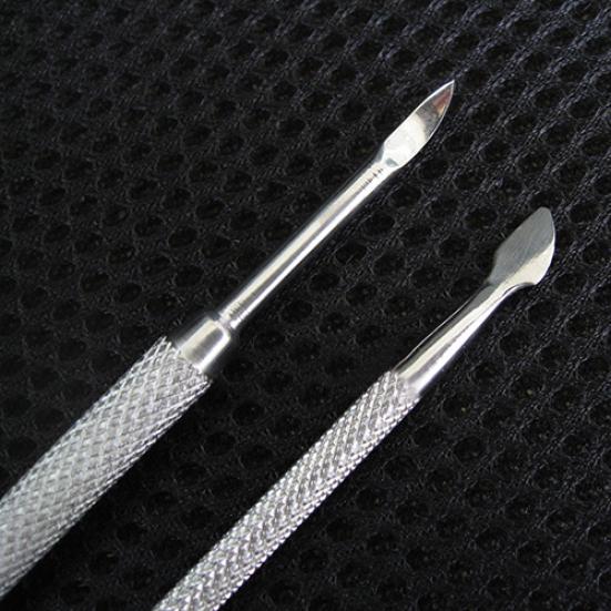 Stainless Steel Nail Cuticle Spoon Pusher Remover Cutter Nipper Clipper Cut Set