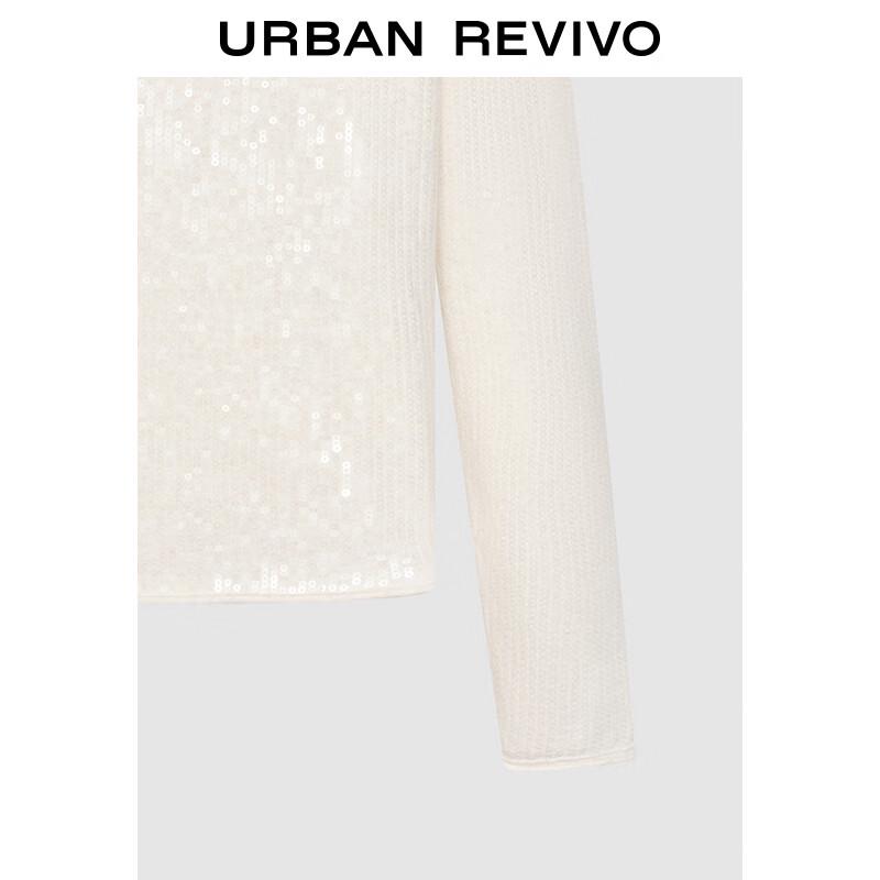 UR Women's Sequin-Embellished Knit Sweater