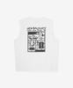 Nyuballanseu Nbngg35713 / Uni Frozen Pictogram Sleeveless Top (White)