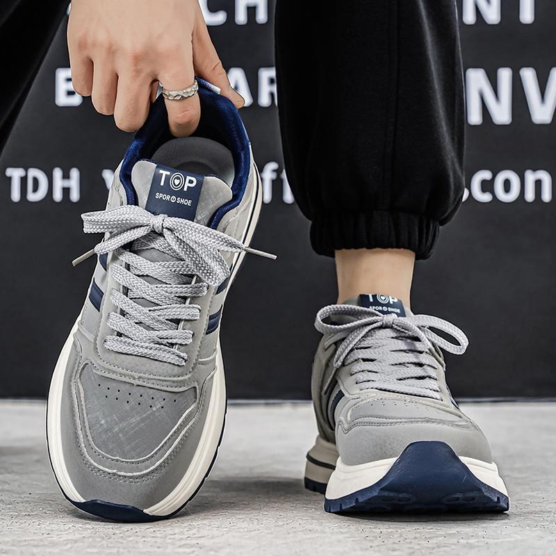Scarpe da Ginnastica Comode da Studente alla Moda Casual da Uomo Quattro Stagioni Scarpe Traspiranti con Suola Morbida di Tendenza per Ragazzi