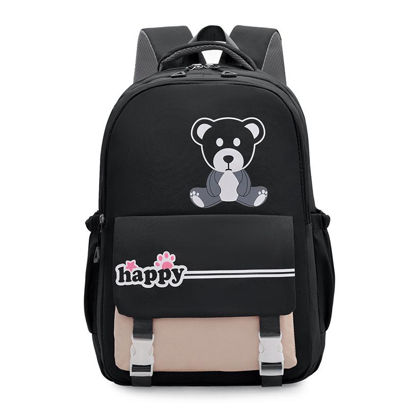 New nylon cloth zipper fashionable large-capacity backpack travel bag high value junior high school students