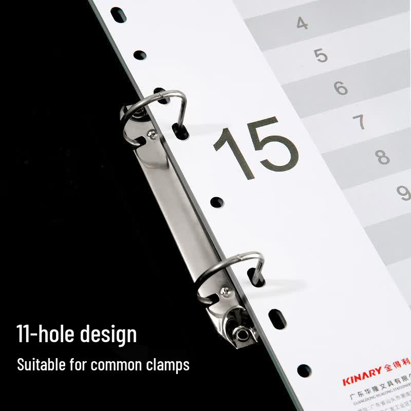 Jindeli A4 11-Hole File Folder Dividers