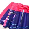 Children's Swimsuit Two Piece Set Girls Swimwear All Over Print Racerback Top