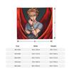 Hawks My Hero Academia Blanket Fleece Spring Autumn  Portable Super Soft Throw Blankets for Bedding Bedroom Bedspread