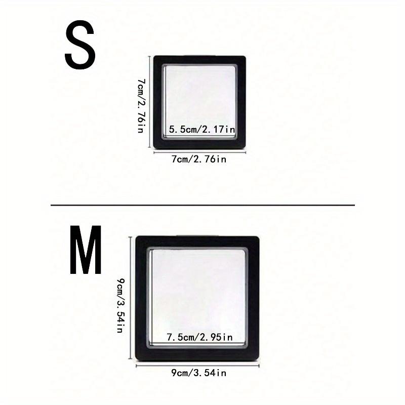 Transparent Film Box Earring Jewelry Storage Box Portable Oxidation Resistant Pe Film Ear Clip Necklace Gift BoxDust-Proof and Oxidation