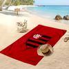 Flamengo Aufdruck Strandtuch Schnelltrocknend Weiches Handtuch Tragbar Große Rechteckige Stranddecke für Reisen Schwimmbad