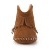 Warm Velvet Baby Boots with Soft Rubber Soles and Non-Slip Tassels