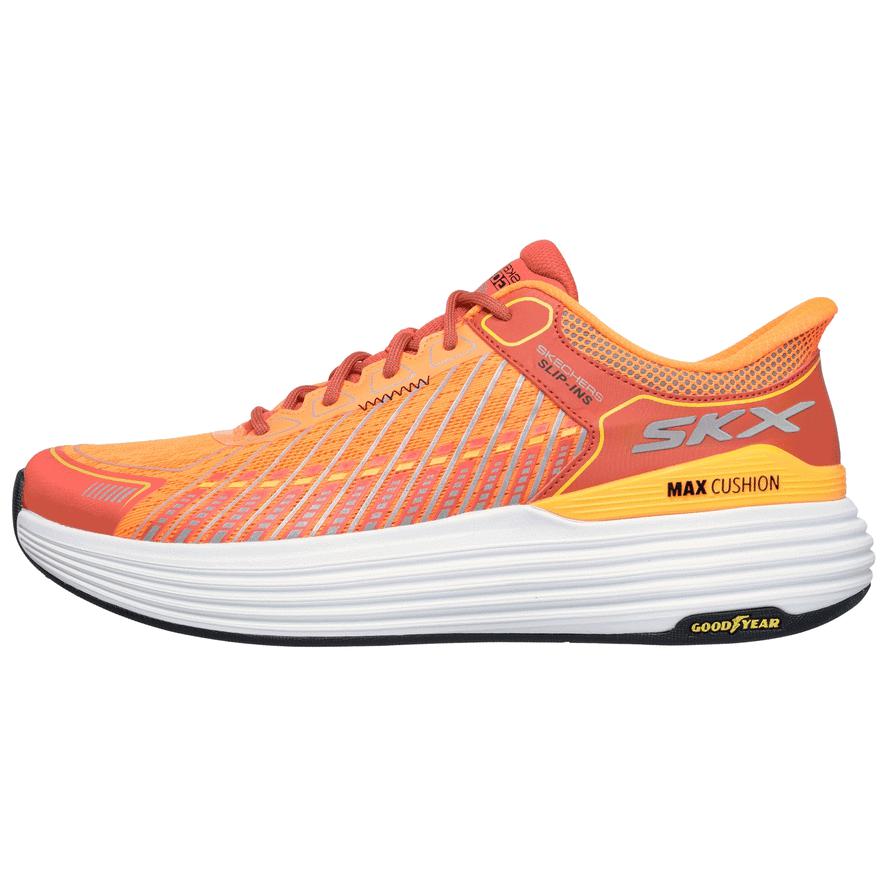 Skechers Max Cushioning Удобные Отзывчивые Низкие Повседневные Беговые Кроссовки Мужские Кроссовки Оранжевый 220936-ORG 41