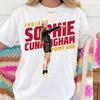 Men's Cotton T-shirt Summer Casual Graphic Tee Short Sleeve Sophie Cunningham Point God Shirt, Women Basketball Vintage Shirt, Retro S Unisex,gift,Top