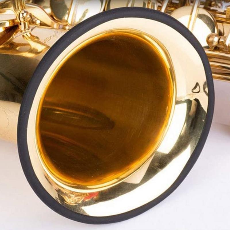 Lightweight Sax Mute Ring Silicone Saxophone Dampener Protective Ring Silencer