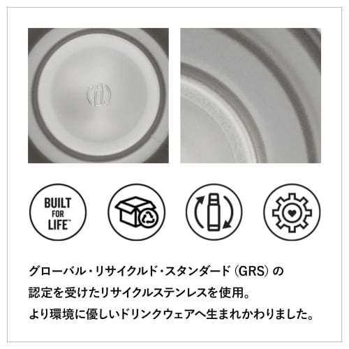 STANLEY Classic Vacuum Bottle, 1L, Hammertone Sky Gray, Insulated, Hot & Cold, Stainless Steel Water Bottle, Recycled Stainless Steel, Outdoor, Gift,