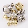 10 Pcs Multi Size Silver Bell Pendants Christmas Tree Ornaments DIY Craft Accessories