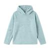 Womens Oversized Hooded Sweatshirt 2026 Fall Winter Solid Color Long Sleeve Soft Fleece Pullover
