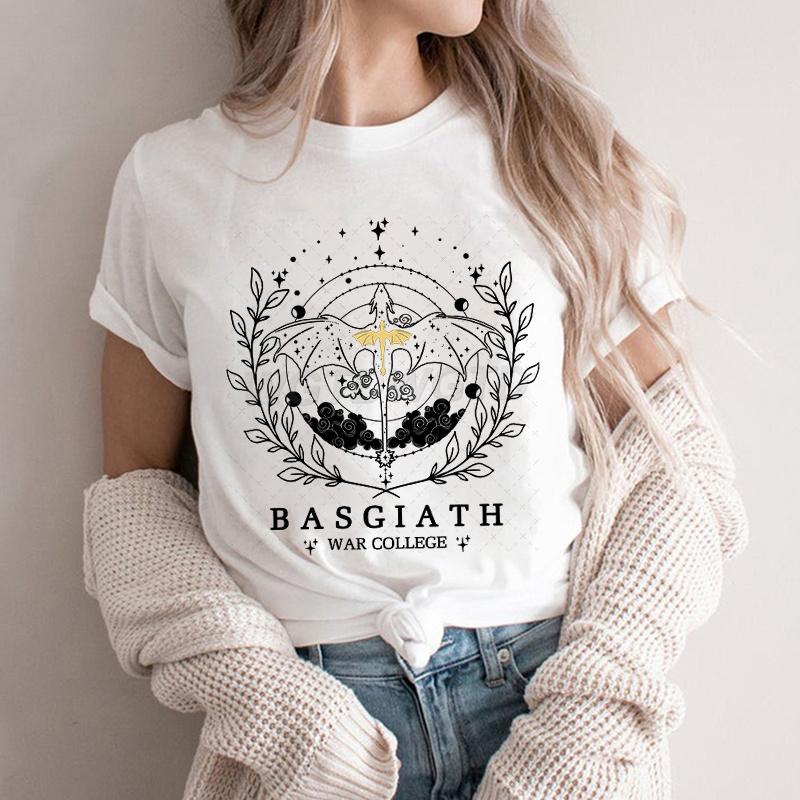 Funny Vintage Dragon Graphic Tshirt Women Fashion Onyx Storm Tshirt Summer Book Trend Short Sleeve FeUnisex Onyx Storm Shirt Tees