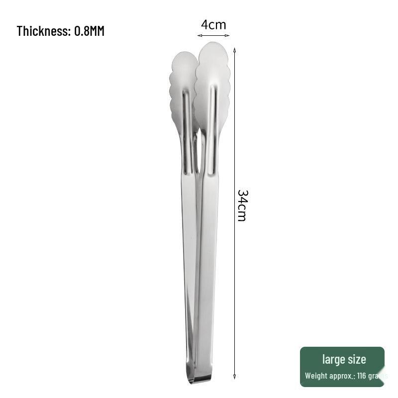 304 Stainless Steel Multi-Purpose Kitchen Tongs