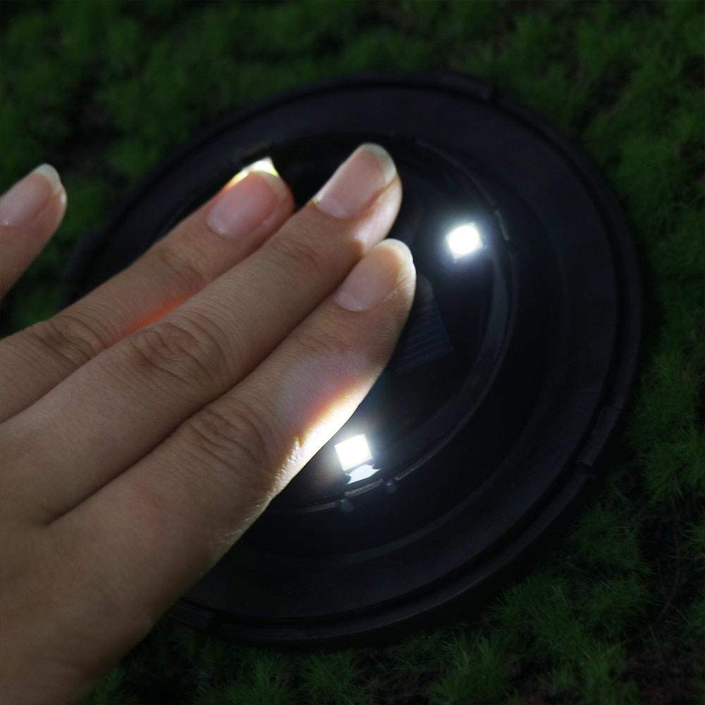 Cobblestone Shaped Solar Stone Lamp Energy Saving Waterproof Outdoor Pebble Lamp Wireless Solar Powered LED Solar Light Garden