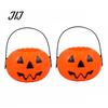 Trick or Treat Containers 1/2/3Pcs Halloween Pumpkin Candy Bucket, Trick-or-Treat Holder Basket, Bucket with Handle Jack-O-Lantern Sweet Snack