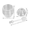 Transparent Honey Dispenser Plastic Honey Container Practical Honey Jar  Syrup Seasoning Storage
