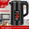Durable Electric Kettle with Integrated Insulation, Large Capacity, and Fully Automatic Features
