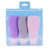 Travel Skincare Dispensing Bottle Set: Silicone Lotion & Toiletry Containers