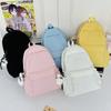 A Simple and Cute Backpack for College Students A Large-capacity Schoolbag for Women
