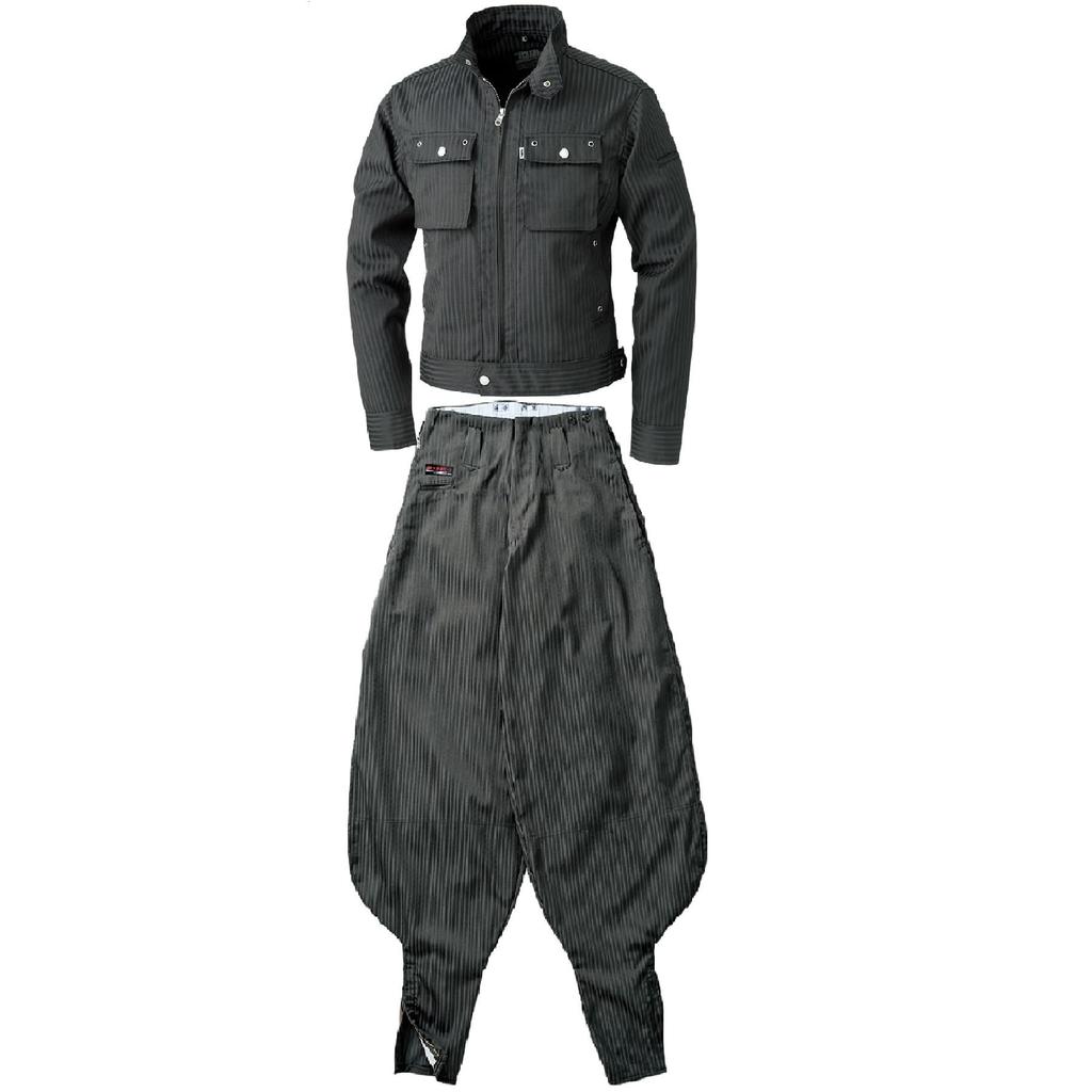 Toraiichi/7160 Series Top & Bottom Set Blouson × Extra Extra Long (7160s124418) Workwear M×W82 77 Sumi Gray