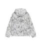 Matin Kim Matin Pace Reflective Logo Windbreaker In Light Gray
