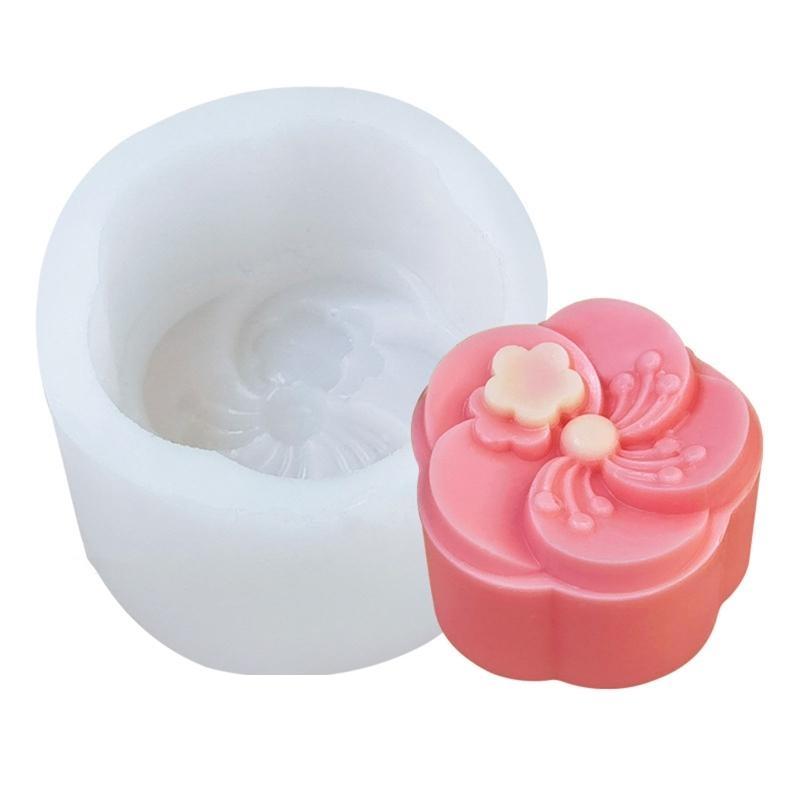 Cartoon Silicone Mooncake Moulds Dessert Mould Kitchen Molds Mold