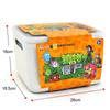 Plants Vs Zombies Childrens Toy Set With Storage Box 22 Pieces For Creative Play And Gift