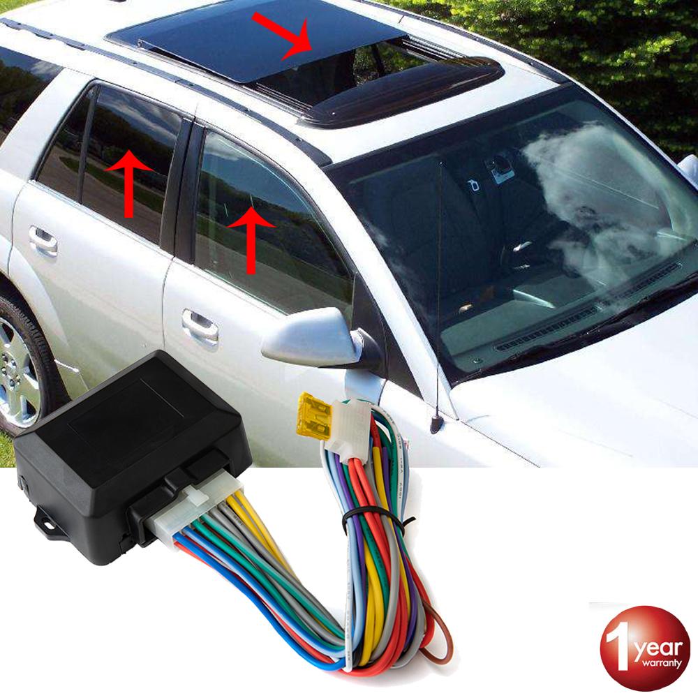 Car Power Window Closer For 4 Doors Auto Close Windows Remotely Module Alarm System Accessories Power Window 7