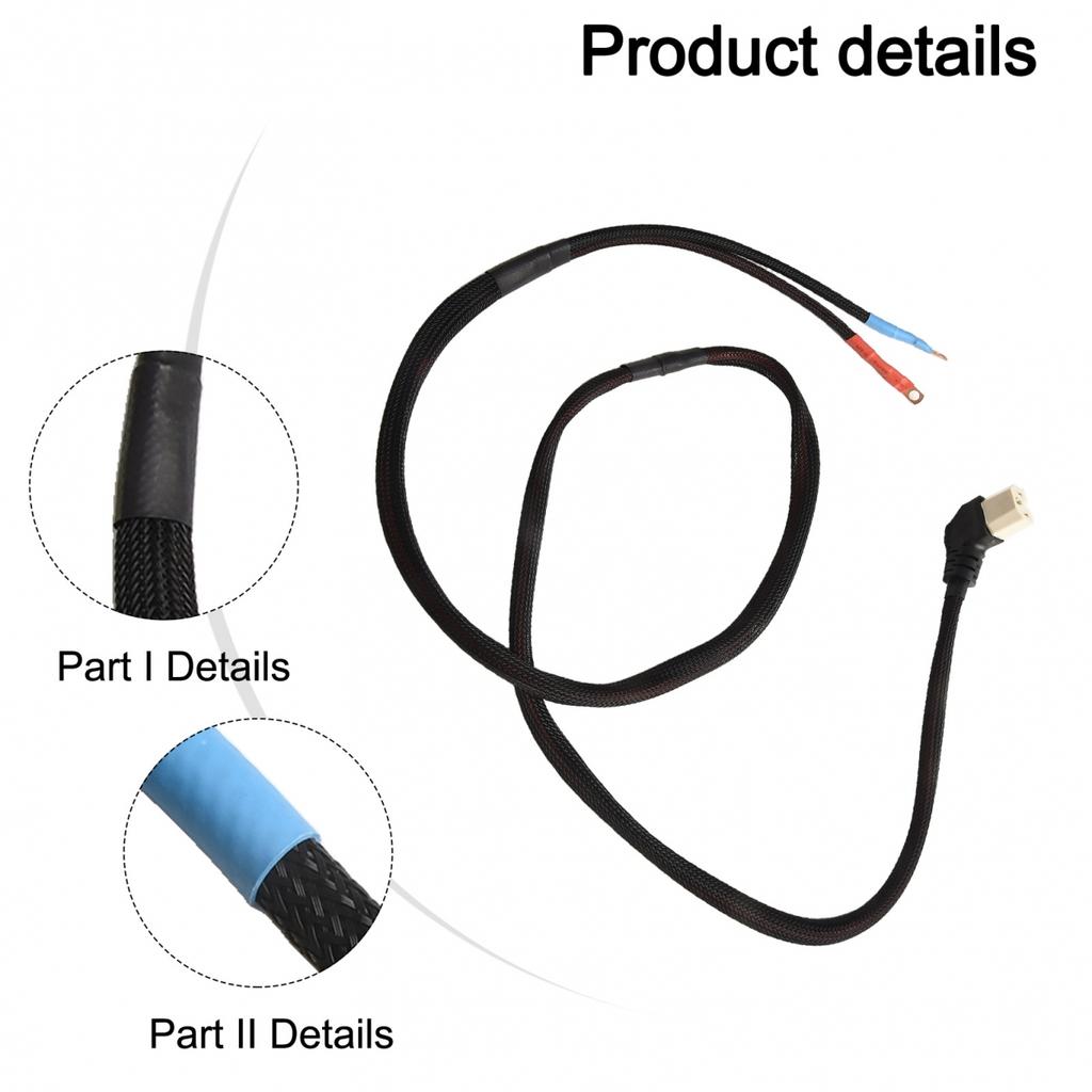 3pin Electric Bike Charging Connector Reliable Socket for Lithium Batteries