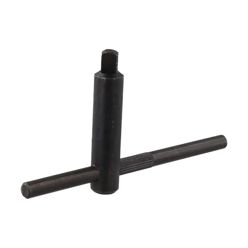 Milling Lathe Chuck Square Key Wrench Tool with Hardened Carbon Steel Build for Reliable Use On Multiple Machine Types