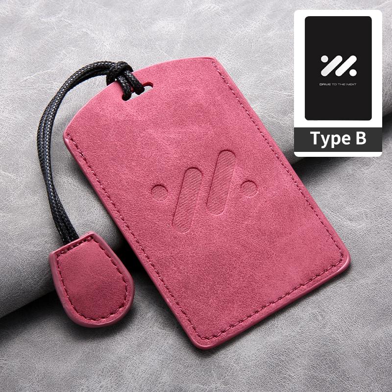 Schafsleder NFC Auto Smart Fernbedienung Schlüsselhülle Vollabdeckung Für IM LS7 L7pro LS6 Schutzhülle Schlüsselanhänger Keyless Tasche Schnalle Zubehör