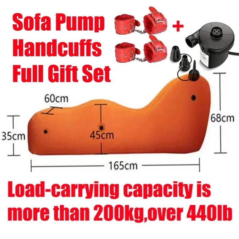 Párové hry Nafukovací Sex Pohovka Postel Erotická Lehátko Nábytek Tantra Sexpolštář Elektrická Vzduchová Pumpa Houpací Sedadlo Hračka Křeslo Lásky