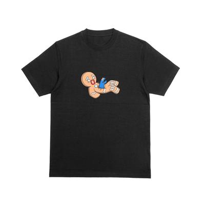 Uomo di Pan di Zenzero Cookie Monster T-shirt Divertente Novità Muppets Favola Shrek Maglietta