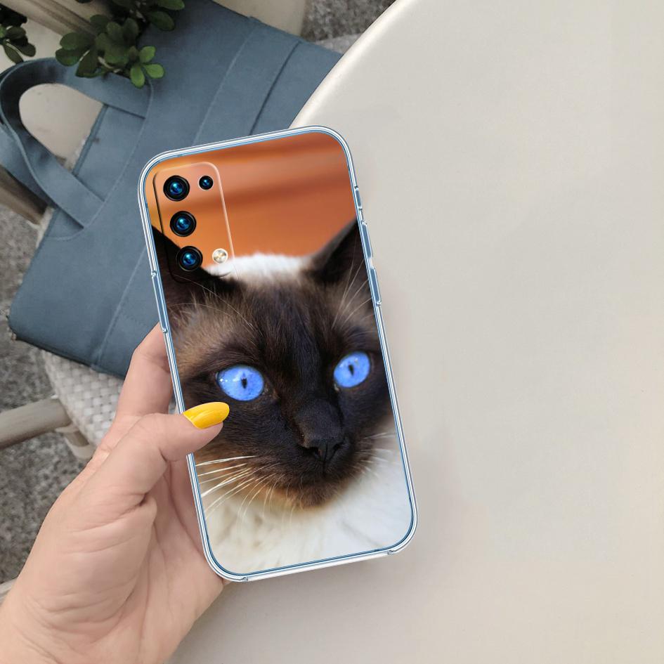 PP22 Cute Siamese Cat Phone Case for LG K22 K30 K40 K40S K41 K42 K50 K50S K51 K51S K52 K61 K62 K71 K92 Q60 Q61 V40 V50 V60