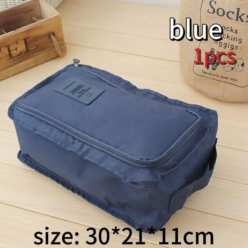 

Travel Foldable Waterproof Shoe Bag for Women Oxford Cloth Multi-Functional Handheld Beach Tour Shoe Storage Bag Storage Pouch