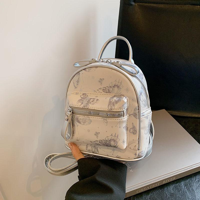 Ielgy Backpack Simple Leisure Travel Sports School Bag Design Mini Backpack